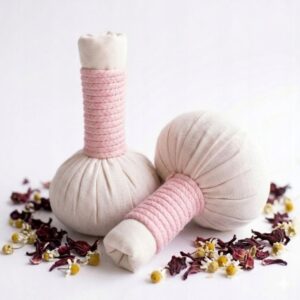 Stemple Do Masażu Naturalny Kompres 2 szt